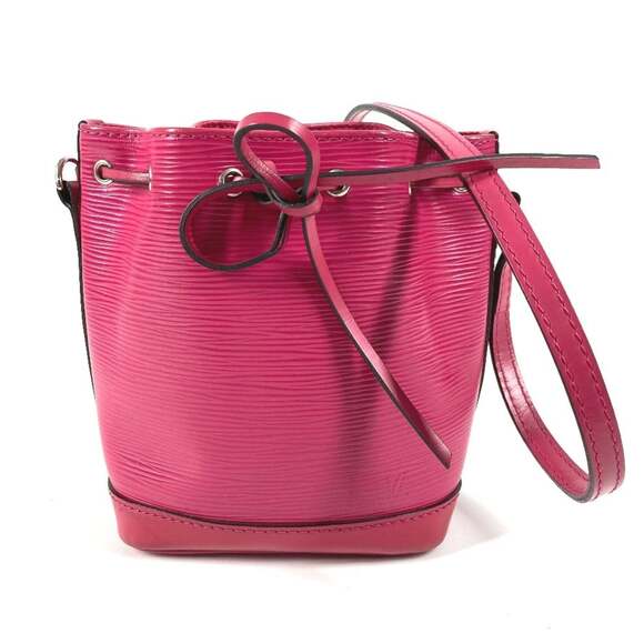 LOUIS VUITTON Handbags - LOUIS VUITTON M42573 Epi Nano Noe Crossbody Drawstring Pochette Shoulder Bag ...